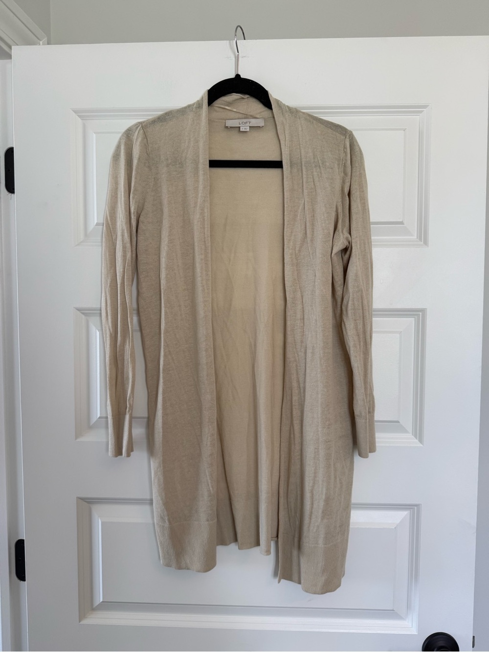 LOFT Open Front Long Cardigan